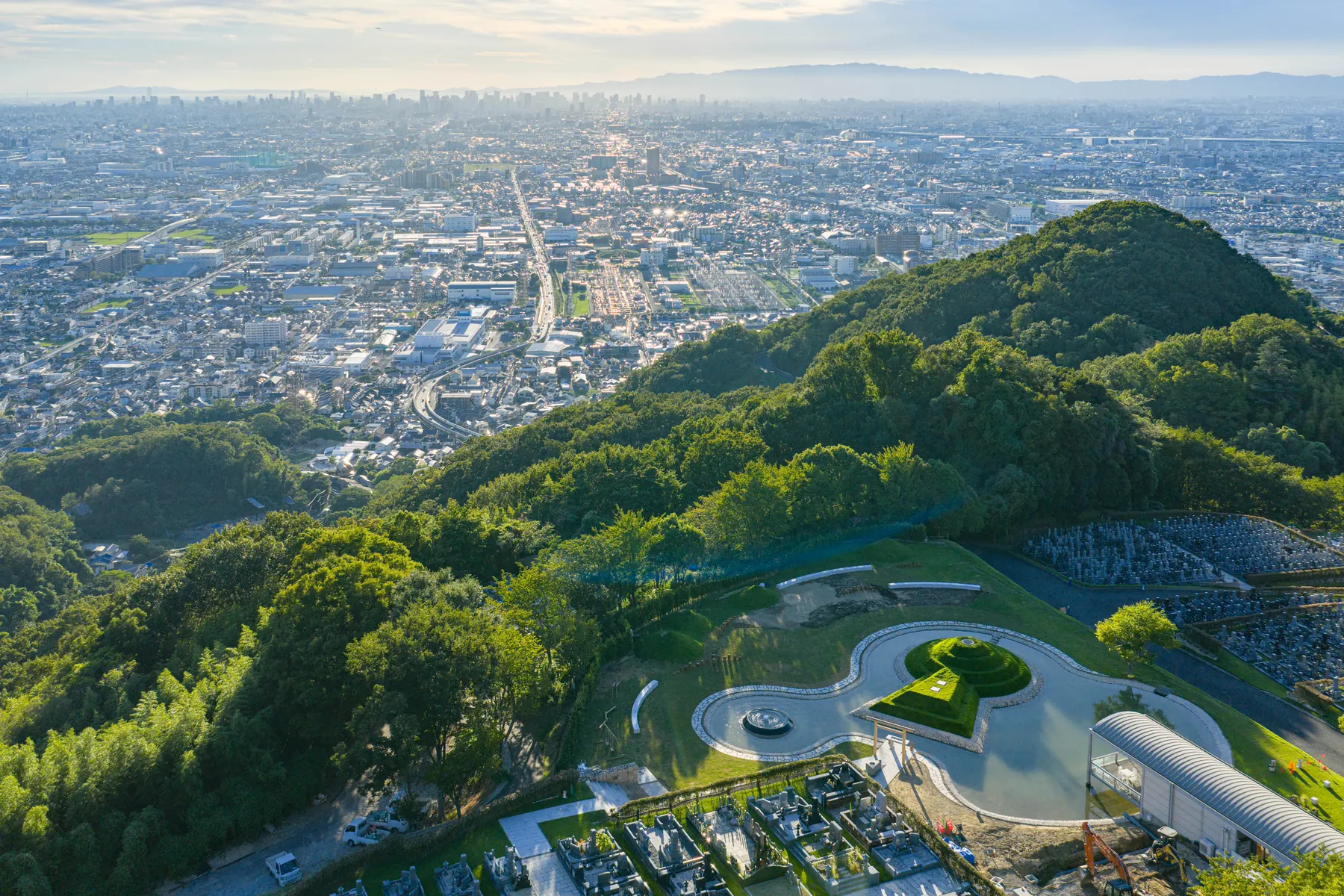 AERIAL — Evening light